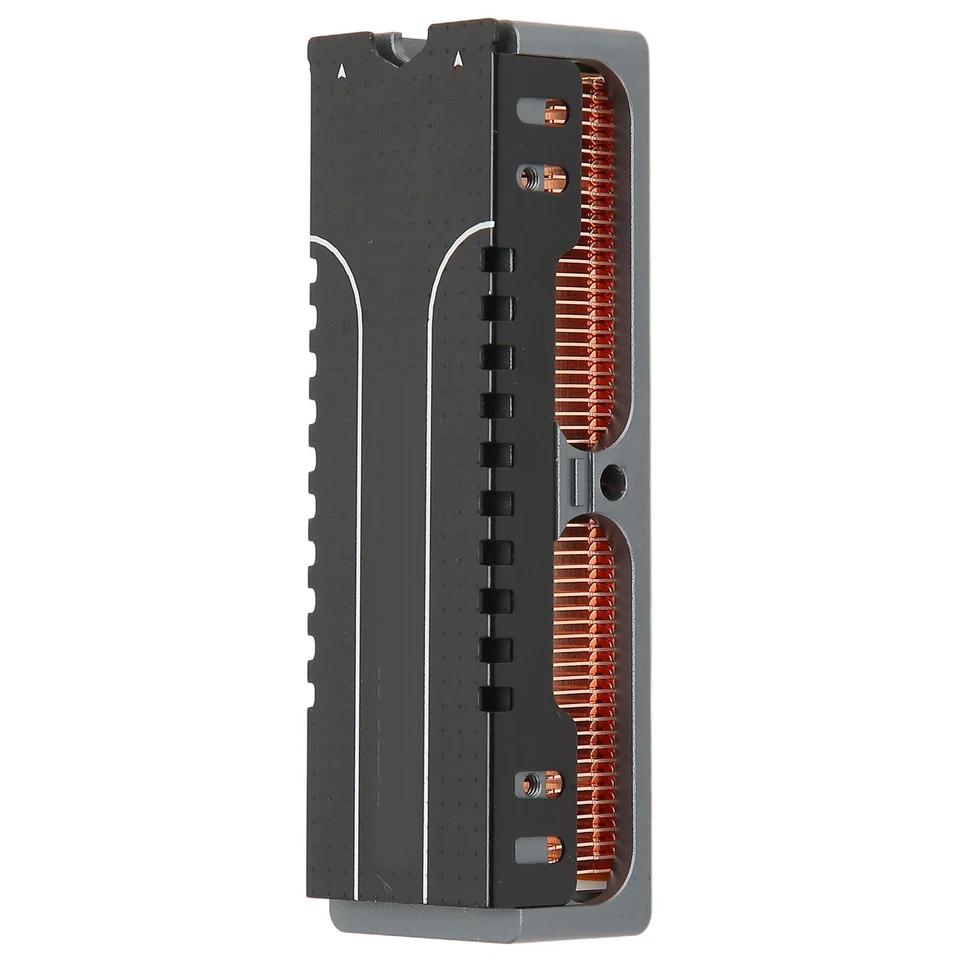 M.2 Ssd Heatsink Good Fast Heat Dissipation 58 Exhaust Vents Reduce Noise SPC - Image 2 of 4