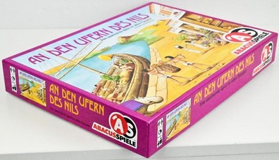 Spiel im alten Ägypten - An den Ufern des Nils - Abacus Spiele 1994 Wie Neu!