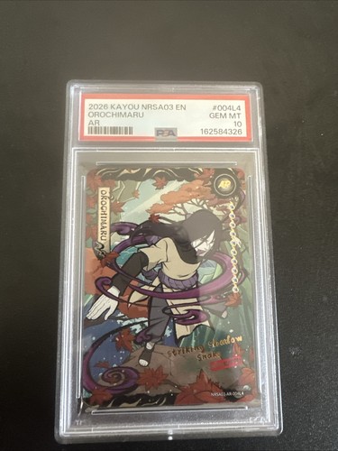 Naruto Kayou Series 3 Orochimaru AR PSA 10