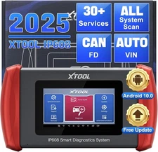 XTOOL Used IP608 All System OBD2 Scanner Bidirectional Diagnostic Tool 30+ Reset