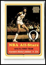 2001-02 Topps #5 Kareem Abdul-Jabbar Kareem Abdul-Jabbar Commemorative Series