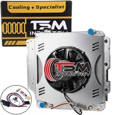 3 Row Aluminum Radiator Shroud Fan For 1987-2006 Jeep Wrangler Tj Yj L6 2101 Tsm