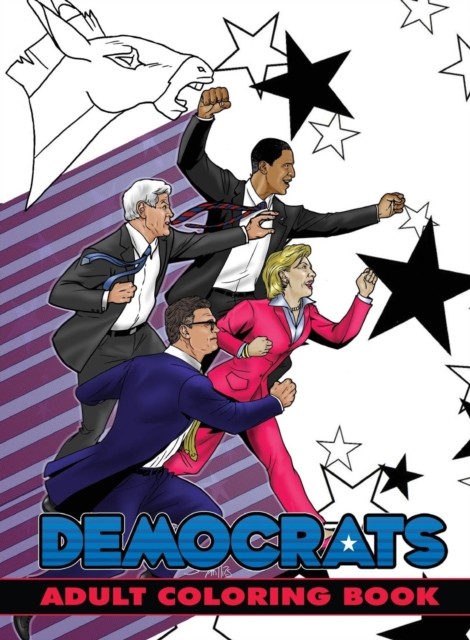 Political Power: Democrats Adult Coloring Book by Darren G Davis PAPERBACK