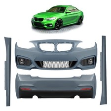 Sport Bodykit Stoßstangenset PDC SRA passend für BMW 2er F22 F23 2012-2020 Sport Bodykit Stoßstangenset PDC SRA passend für BMW 2er F22 F23 2012-2020