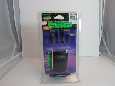 Lemax Spooky Town Collection 3V Switching Mode Power Adaptor 4-Output Jacks New