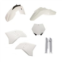 Acerbis Komplett-Kunststoffsatz Weiß FüR KTM SX-F 450 2008-2010