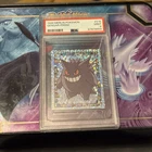 1999 Merlin Pokémon Gengar Prism #S15 PSA 9 Mint Vintage UK Sticker Card