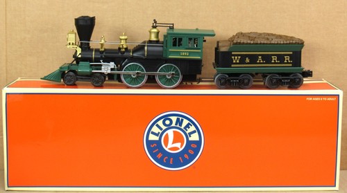 Motor de vapor Lionel 38658 W&ARR 4-4-0 "General" con humo/sonido calibre O nuevo en caja * | Zustand: Used