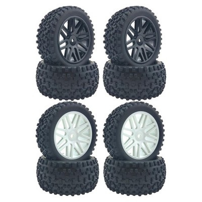 4 Stück RC Reifen Kit 12mm Hex für Wltoys 124017 1/14 RC Car Upgrade
