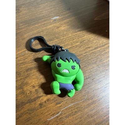 Chibi Hulk Keychain Marvel Avengers Rubber Bag Charm