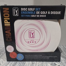 PGA Tour Disc Golf Set Driver Midrange Putter White/Orange/Blue AVASC040DS