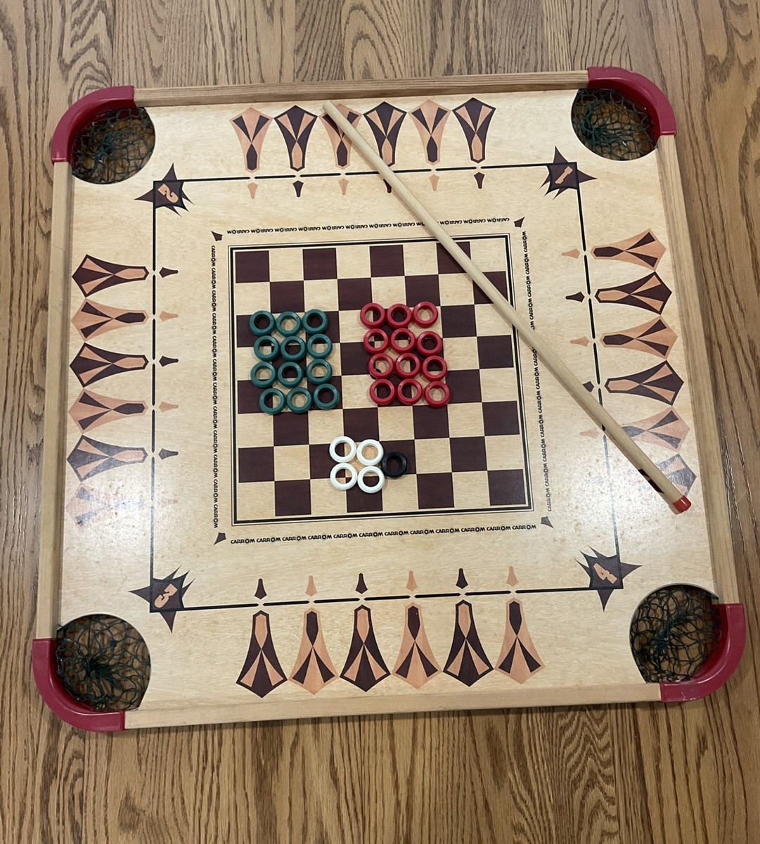 Vintage Carrom Game Board Game Model 100 W/ Box | eBay