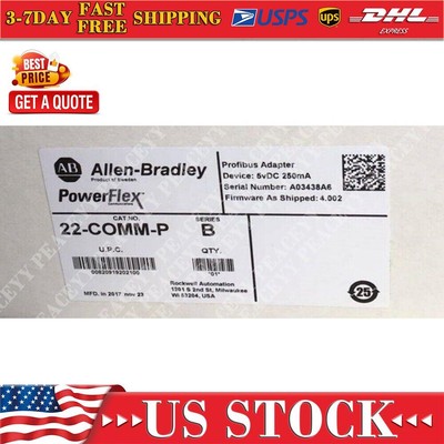 22-COMM-P Allen-Bradley Powerflex Profibus Adapter Module 22COMMP US Free Tax
