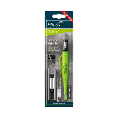 PICA Dry SET (Graphitmarker + Anreißnadel) Tieflochmarker, Marker, Markierstift