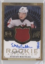 2013 The Cup Rookie Gold Patches/Auto 38/49 Stefan Matteau #113 Patch Auto 7ez