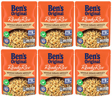 Ben's Original Ready Rice Whole Grain Medley 6 Pack