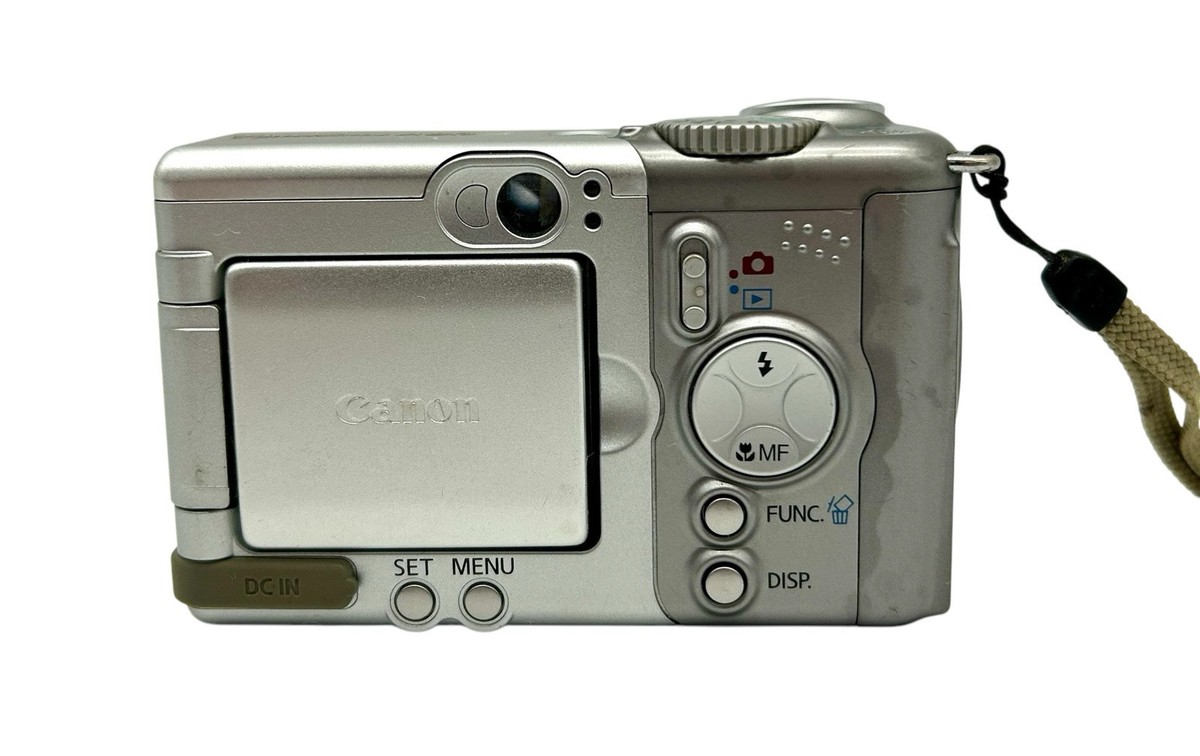 Canon PowerShot A80 PC1059 Silver 4.0MP 3x Zoom Camera PARTS