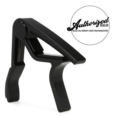 Dunlop 83CB Trigger Curved Acoustic Guitar Capo - Black