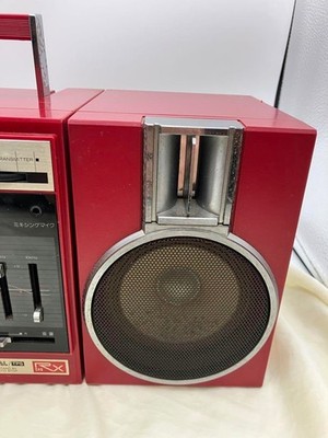 Vintage Used National Radio Cassete RX-C46 Red from Japan M | eBay