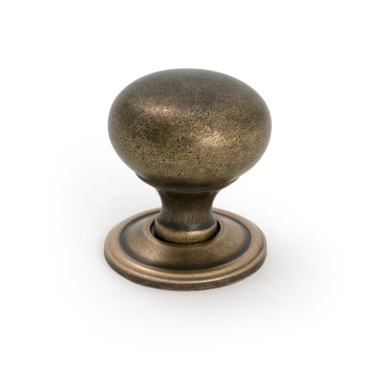 From The Anvil 50954 Burnished Brass Mushroom Cabinet Knob 32mm