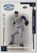 2004 Donruss Throwback Threads Platinum Proof 8/10 Ben Sheets #105 13zo