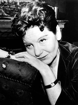 Bergner Elisabeth actress Austria in the play Deep Blue Sea' touri- Old Photo