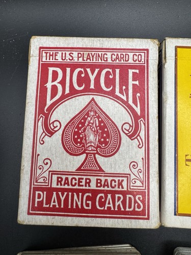 Vintage Playing Card Lot of 4 Bicycle 808 Racer Back Bee No 92 Harolds Club Reno - Bild 6 von 13