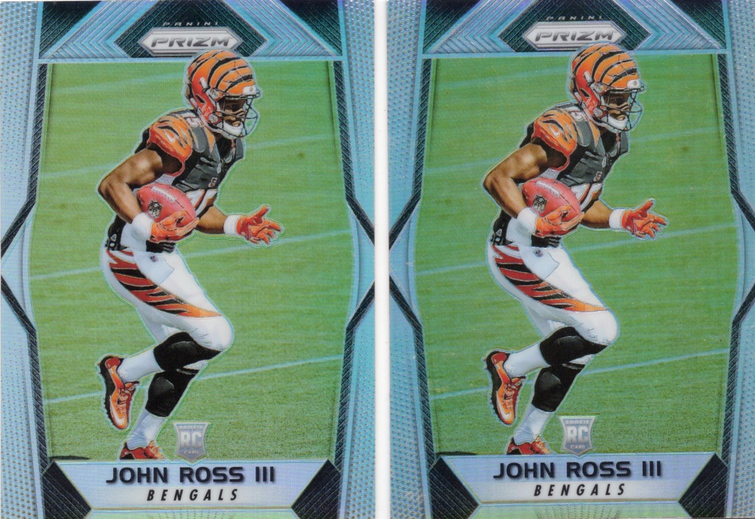 2017 Panini Prizm - Rookies John Ross #259 Silver Prizm (RC)