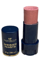 Max Factor Shimmer Pan Stik 002 Blush Face Body 0.31 Oz RARE Discontinued New