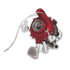 Lufterfrischer Duftbaum für Auto Tuning air freshener Wunderbaum 174 Turbo mecha