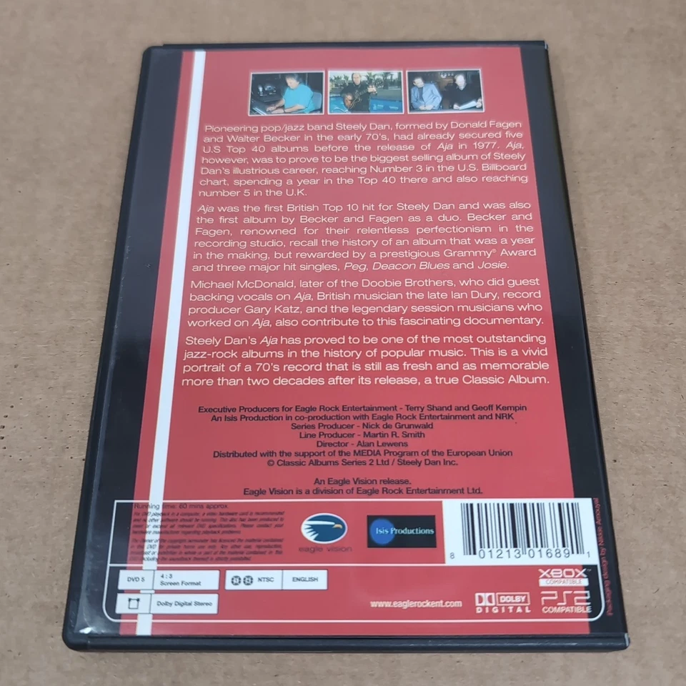 Classic Albums: Steely Dan: Aja (DVD, 2000 Eagle Vision) - Image 2 of 3