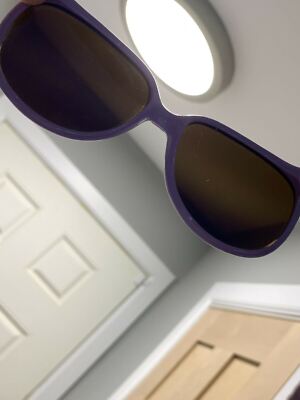 Vintage Ski sunglasses Taiwan Roc Mirrored  Mountaineering Glacier Frame Violet Vintage Ski sunglasses Taiwan Roc Mirrored Mountaineering  main image 2