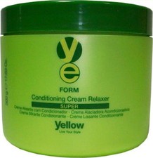 YELLOW FORM CONDITIONING CREAM RELAXER SUPER 500 G / 17.63 OZ