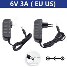6V 3A DC Power Supply Charger Adapter 100-240V AC Charger Transformer Plug CB1