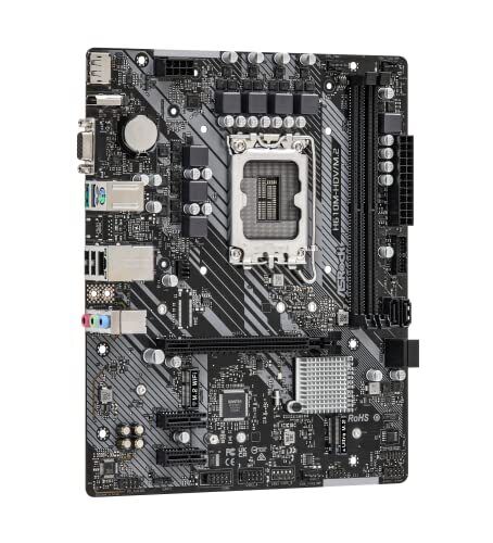 ASROCK Motherboard H610M-HDV/M.2 Intel H610 MicroATX 12th-gen CPU (LGA1700) - Picture 6 of 7