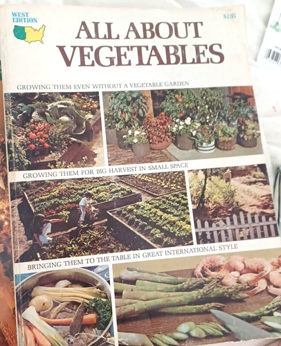 VINTAGE Gardening All About Vegetables by Walter L. Doty West Edition 1973 Ortho