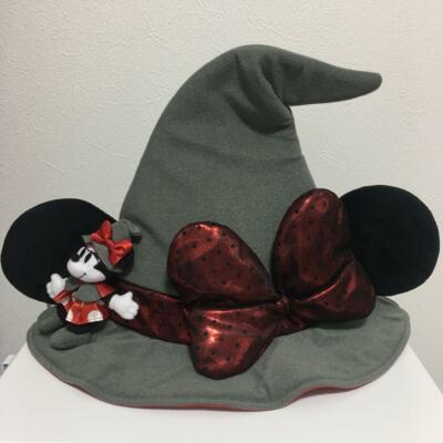 Japan Tokyo Disney Minnie Mouse Halloween  witch hat Tokyo Disney Resort Japan Halloween Witch Minnie Mouse Ears  main image 4