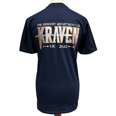 KRAVEN THE HUNTER Cast & Crew T-Shirt M Amoury Dept Movie Marvel Studios Gift