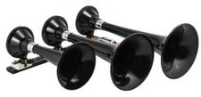 Kleinn Air Horns 230 The Beast Black Triple Train Horns With High Impact Abs ... Kleinn Air Horns 230 The Beast Black Triple Train Horns With High Impact Abs ...