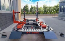 KATOOL 22 FEET 3 TOWERS AUTO BODY FRAME MACHINE WITH CLAMPS HOOKS TOOLS CART