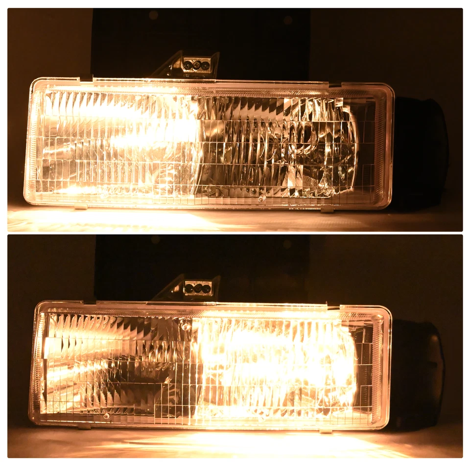Headlight+Corner Light+Parking Light For Chevrolet Astro & GMC Safari 1995-2005 - Image 3 of 4