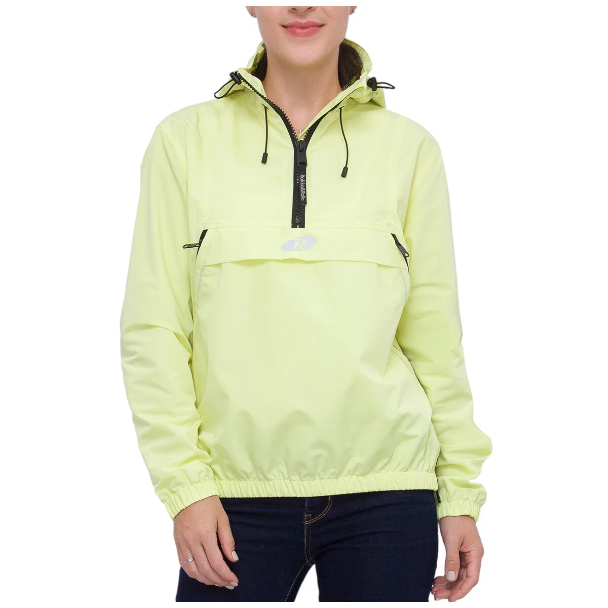 Rokka Rolla Women s Pullover Windbreaker Rain Jacket Lightweight