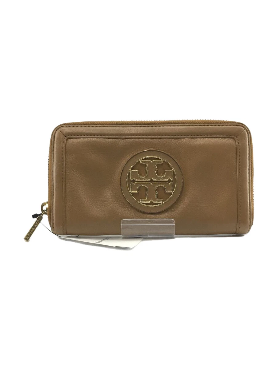 TORY BURCH Long wallet leather camel ladies