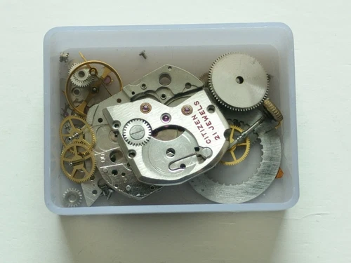 Vintage Citizen Excel Date 21J Mechanical Watch Movement 1960' Repair/Parts