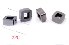 2pc Charmilles CNC EDM Wire Cut C001 Tungsten Power Feed Contact Block 100432997