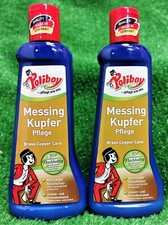 (37,25€//l) 2x Poliboy Messing Kupfer Pflege 200ml langer Anlaufschutz Versand0€