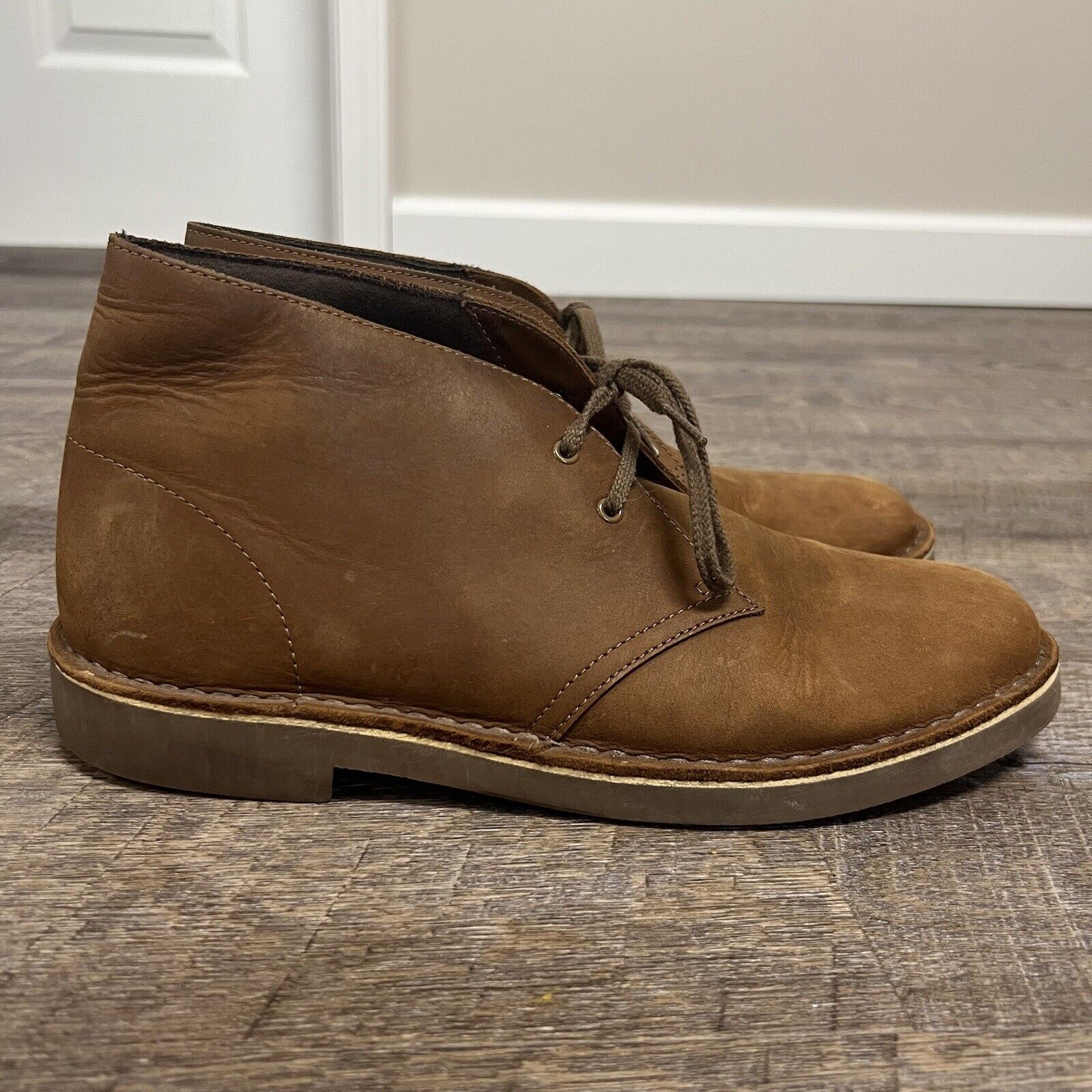 Clarks Originals Leather Desert BOOTS Mens Size 13m Black 13292 for sale online | eBay