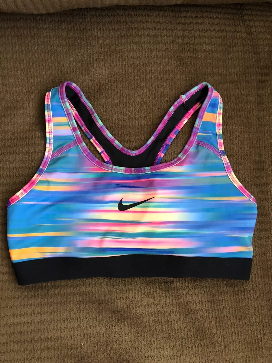 Nike Pro Classic Swift Rainbow Unicorn Sports Bra Size Small Women NWOT  RARE!