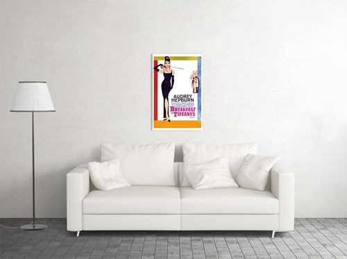 Breakfast At Tiffany's Audrey Hepburn Vintage Art Wall Poster - POSTER 20x30 - Picture 2 of 4