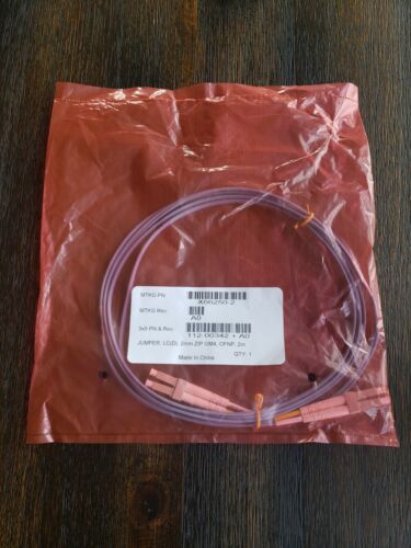 x66250-2 50 um OM4 2 meter Plenum LC-LC